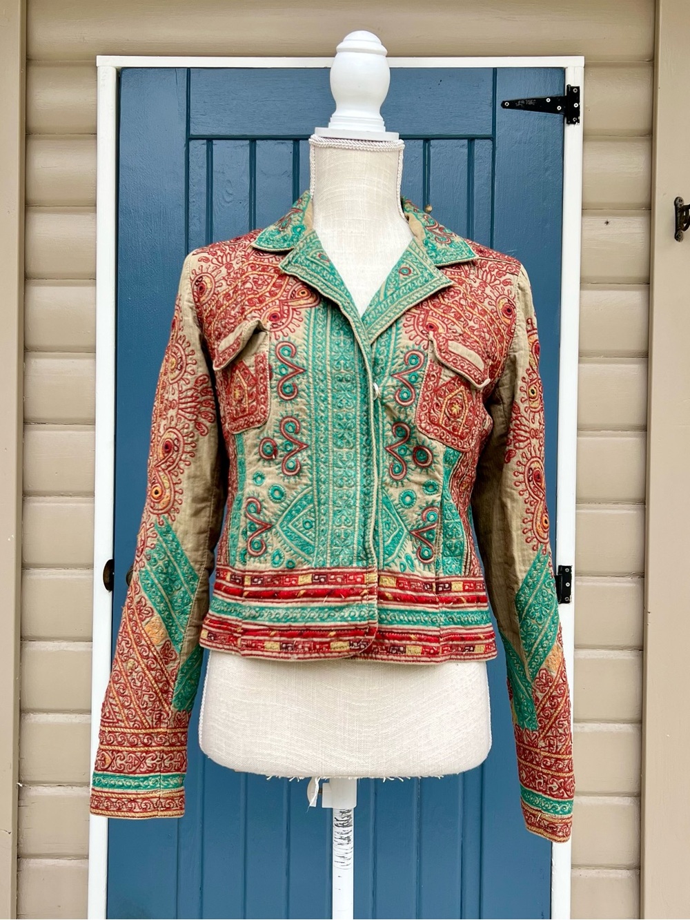 Johnny Was Two Ten Ten Five 2.10.10. 5 embroidered jackets boho  Women's Size S